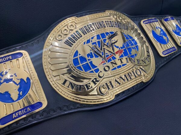 Wwf ic oval championship belt - Image 3