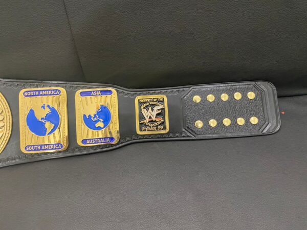 Wwf ic oval championship belt - Image 4